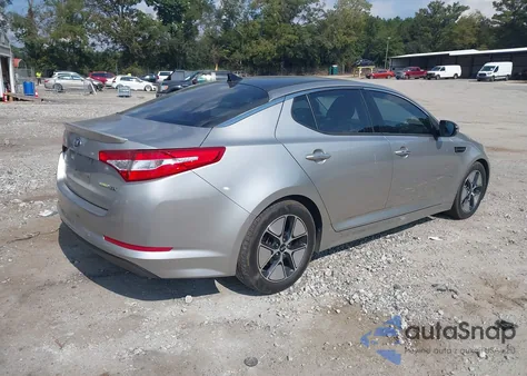 2013 Kia Optima Hybrid Ex из США, поврежденный, VIN KNAGM4AD7D5058186